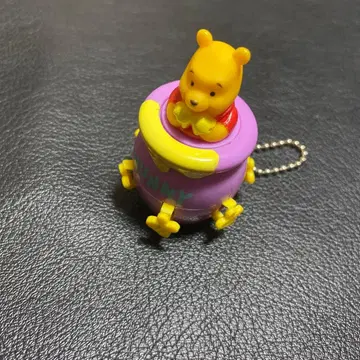 헤이세이 레트로 곰돌이 푸 키링