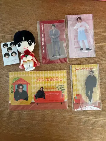 나카지마 켄토 아크릴 스탠드 3개 & 춋코리상 & 카드