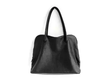 새상품급 CLASKA 가죽 토트백 블랙