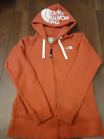 THE NORTH FACE 오렌지 후디 M 사이즈