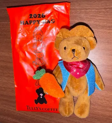 타리즈 2026 HAPPY BAG 간지 테디 블루 카우보이