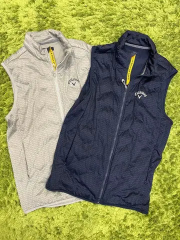 레어 Callaway 남성용 베스트 그레이 네이비