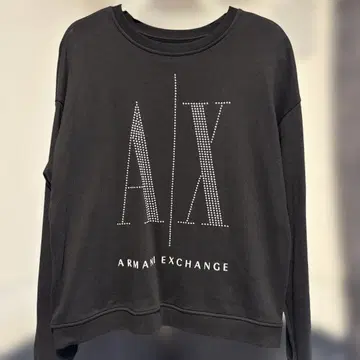[ A|X 아르마니 익스체인지 ] 스터드 ICON 맨투맨 풀오버
