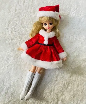 리카짱 의류 산타 원피스 핸드메이드