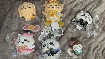 치이카와 토끼 모몽가 장수풍뎅이 마스코트 세트