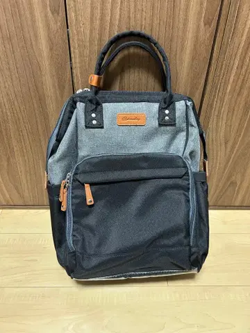 마더백 그레이 블랙 백팩형