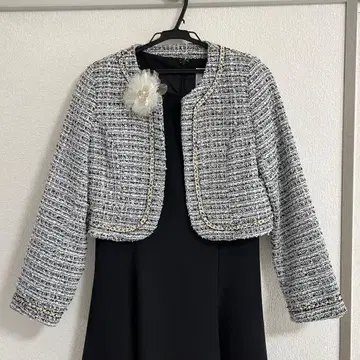 트위드 자켓 원피스