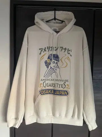 레어 아메리칸 와나비 AMERICAN WANNABE 속기모 후드티
