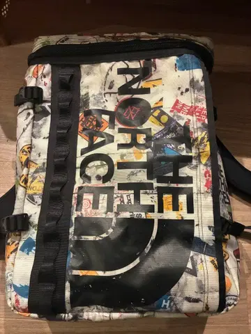 THE NORTH FACE 백팩 퓨즈박스 스티커 프린트 2