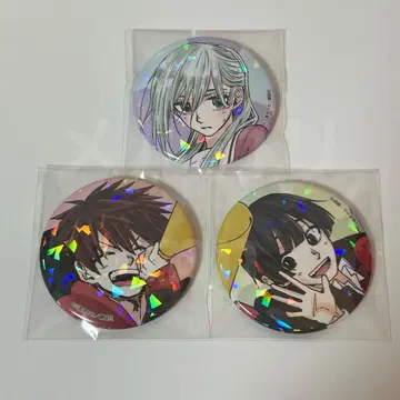 [ 익명 배송 ] 홀로그램 캔뱃지 원작 3세트