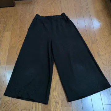 미란카 와이드 팬츠 블랙 40 사이즈