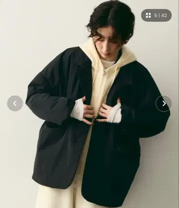 Trish 패디드 테일러드 자켓