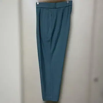 쿠미쿄쿠 블루그린 테이퍼드 슬랙스