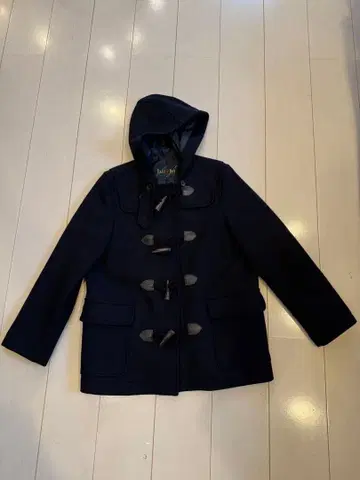 EAST BOY 네이비 더플 코트 새상품급