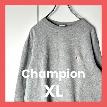 Champion 그레이 크루넥 트레이닝복
