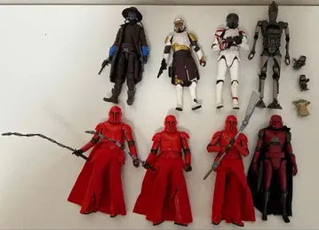 스타 워즈 블랙 시리즈 8체