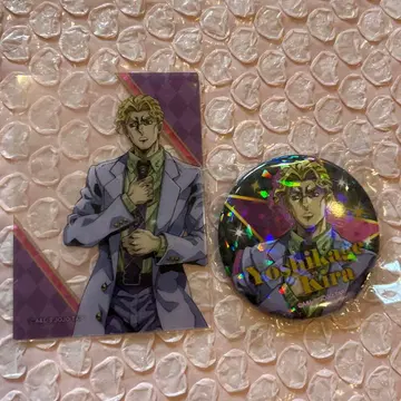 죠죠 캐러밴 요시카게 키라 캔뱃지 클리어 카드