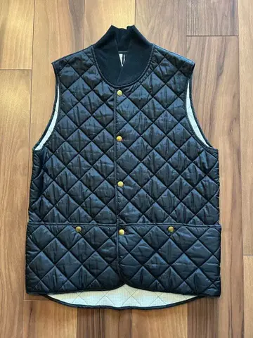 저널 스탠다드 퀼팅 베스트 L 블랙 서멀