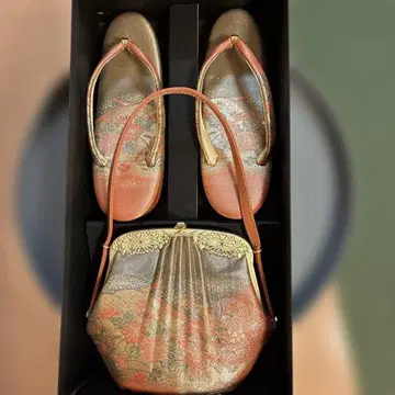 조리와 백 세트 ( 오렌지 계열 )