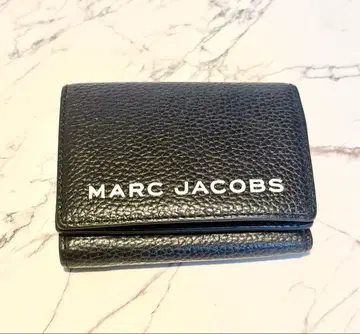 마크 제이콥스 블랙 3단 폴더형 지갑