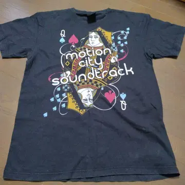 Motion City Soundtrack T셔츠 L 사이즈 블랙