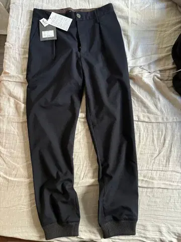 새상품 젬블 네이비 스트라이프 슬랙스