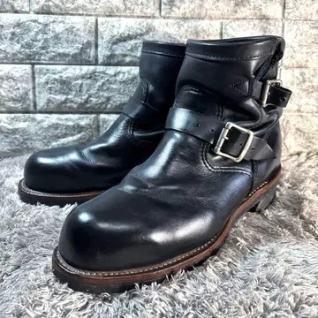 새상품급 치페와 1901M10 엔지니어 부츠 USA제 스틸토 블랙택