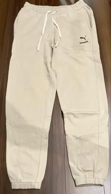 PUMA 베이지 조거 팬츠 L 사이즈