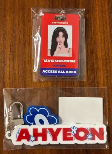 BABYMONSTER 아현 캡슐 토이 온라인 복권 D상