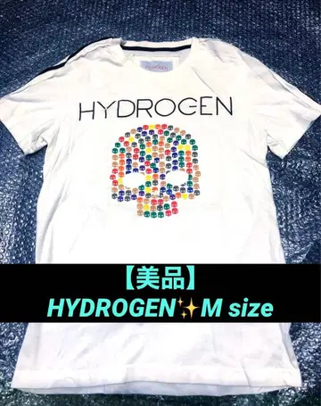 [ 새상품급 ] HYDROGEN 하이드로겐 T셔츠 M 사이즈 남성용