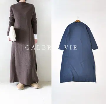 GALERIE VIE 갤러리 비 니트 롱 원피스
