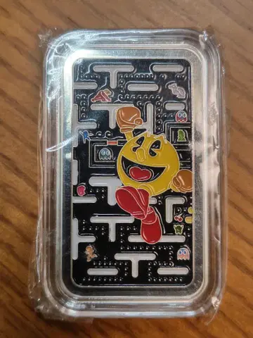 팩맨 컬렉션 아이템 실버.999