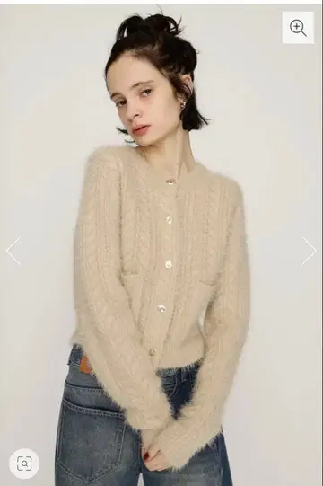 SHINY CABLE 가디건 SLY