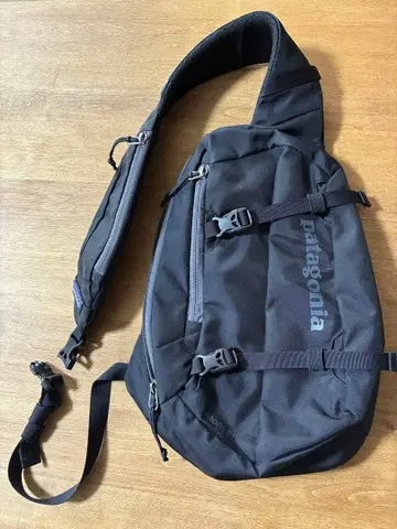patagonia 블랙 숄더백