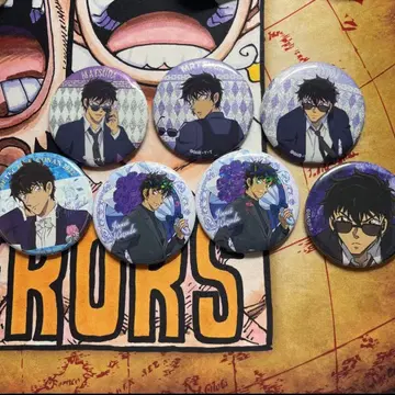 명탐정 코난 마츠다 진페이 캔뱃지 세트