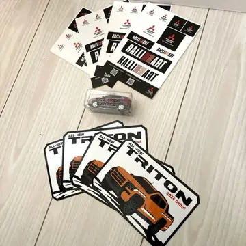 새상품 ECLIPSE CROSS 이클립스 크로스 미쓰비시 미니카 스티커