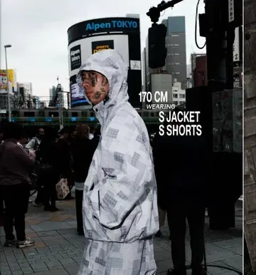 mertra 마운틴 후드티 나일론 자켓