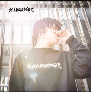 AH MURDERZ 블랙 스플래쉬 레어 L size