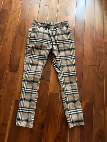 RTEG 체크 무늬 슬랙스 Small