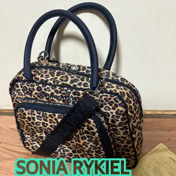 SONIA RYKIEL 레오파드 무늬 숄더백