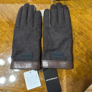 EMPORIO ARMANI 브라운 장갑