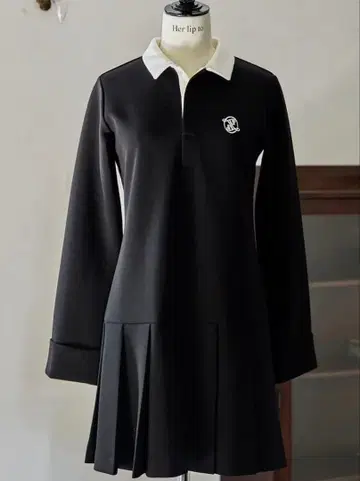 Polo Pleated Mini Dress Herlipto 드레스