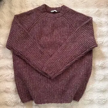 ZARA 두툼한 니트 스웨터