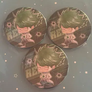 아마노 아키라 전시회 컬렉션 캔뱃지 리본 벨데