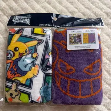 유니버셜 스튜디오 재팬 포켓몬 할로윈 타월 세트