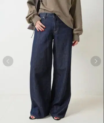 [ 미사용 택 포함 ] AUTHEN / 오센 SILKNIZED DENIM