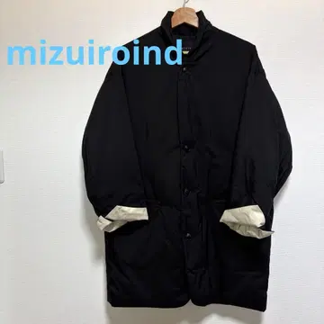 미즈이로 인드 다운 코트 블랙 여성용 아우터