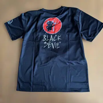 BLACK DEVIL T셔츠 부채 포함 미사용 새상품