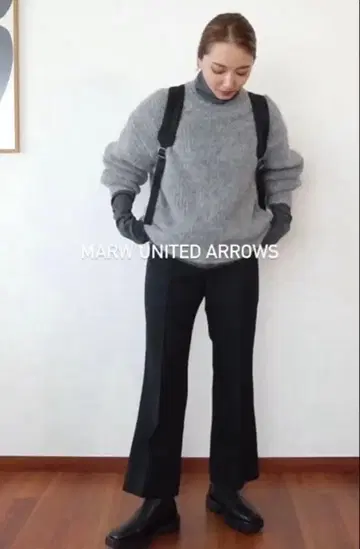 [새상품급] MARW UNITED ARROWS 플레어 팬츠