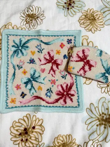 FEILER 마이 스위트 리본 손수건 & 파우치